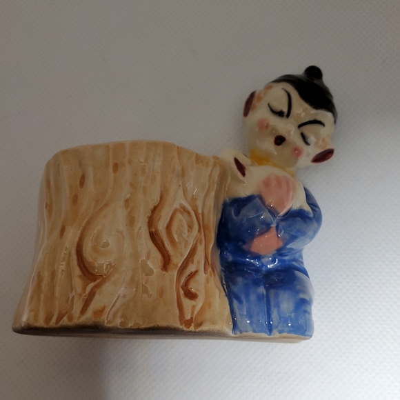 Vintage 1950s/60s Ceramic Pixie Toothpick … - Picture 5 of 5